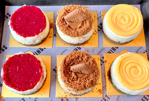 Selection of 6 Cheesecakes
